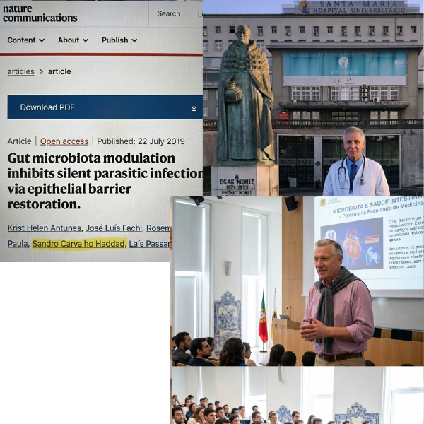 Dr. Sandro Carvalho — artigo Nature + apresentações